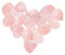 Natural Polished Rose Quartz Crystals Pink Rose Quartz Crystal Tumbled Stones Crystal Chip Rose Quartz Stones Bulk Crystals and Gemstones for Jewelry Making, Wicca, Reiki Healing Crystals