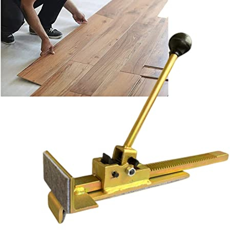 HaTur Hardwood Flooring Jack with Felt Professional Hand Flooring Jack Positioning Tool for Installing Straightening Laminate Hardwood Tile Plank