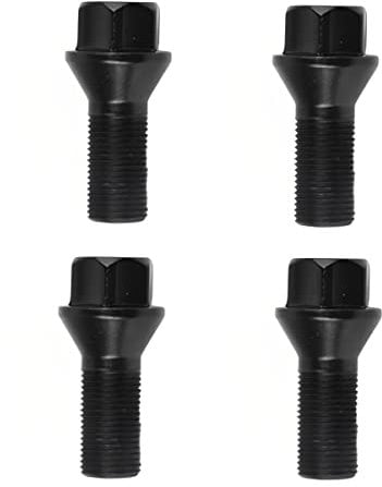 ePathChina 4pcs 36136781151 36136890324 M14 x 1.25 Lug Nut Fit for BMW, Durable Compact Wheel Lug Nuts Bolt