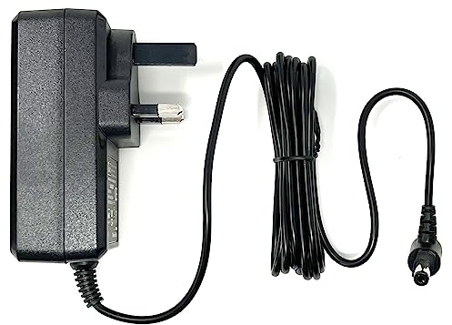 Classic Charger for Shark IF130, IF200, IF250, IF260, IZ201, IZ202, IZ251, IZ252 - Proprietary Connector - UK 3-Pin Plug - 24V DC, 0.8A - 1 Year Guarantee