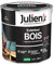 Julien Peinture Bois Microporeux Extérieur Satin - Portes, fenêtres, portails, mobilier de jardin - Noir 2,5 L