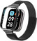 Keecuty Correa Compatible con Redmi Watch 3 Active/Xiaomi Mi Watch 3 Active, Loop Pulsera Magnética Ajustable de Acero Inoxidable para Xiaomi Mi Watch Lite 3 Active/Redmi Watch 3 Active