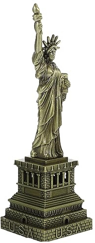 Freiheitsstatue Metallfigur Gold Legierung Dekorativ für Zuhause und Büro