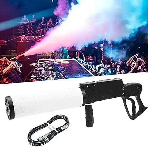 BDXZJ Kohlendioxid Disco Gas Säule RGB Pistolenstange CO2 Jet Machine Effekt Fogger Mit 3M Gasschlauch für DJ Szene Bar Club