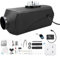 ShockFlo 12V&5KW Dieselheizung Diesel-Luftheizgerät mit intelligenter LCD-Anzeige für Garage, Wohnwagen, Wohnmobil, LKW, Anhänger, Boot (Reines Schwarz)