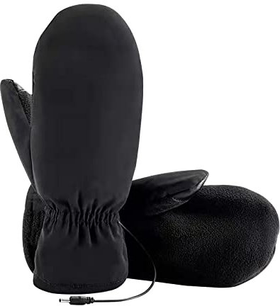 DRALOFAO Gloves Touchscreen Men Baumwolle Schneehandschuhe Kinder Windstopper Herrenhandschuhe Wärme Leder Radfahren Wärmer Herren Winter Handschuhe Wasserabweisende Heizbar Thermo, Handschuhe Laufen