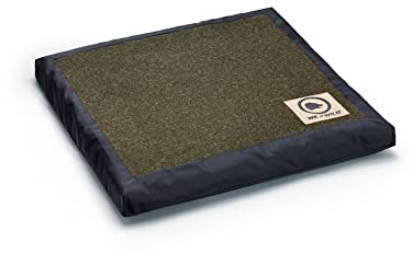 WE R WILD Beheizbares Sitzkissen - Zusammenrollbares Jagd Sitzkissen - Outdoor Heizkissen aus hochwertigem Loden - Wärmendes Sitzkissen Cocoon Cushion (Grün)