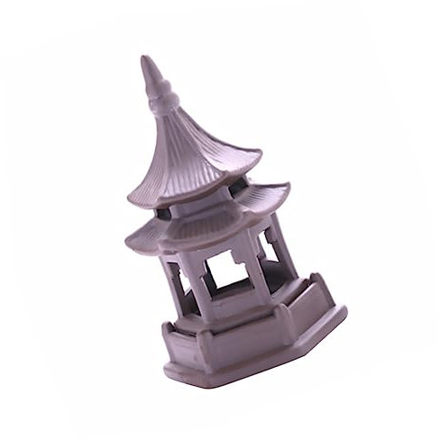 Housoutil 1pièce Pavillon Céramique Décoratif pour Aquarium Modèle Shrimp House Porcelaine Décoration Naturelle Et Vividité pour Poissons Accessoire De Paysage Aquatique