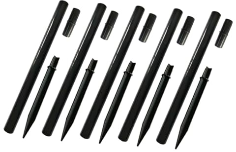 HAKIDZEL 1 Satz Zubehör Für Stehlampen Solar-taschenlampen Ersatzgelenk Für Solarleuchten Pfähle Für Außenleuchten Ersatzteile Für Solarleuchten Solarröhre Plastik Verlängerungsrohr Base