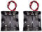 hrsyyl 2pcs 2-Slot C Size Battery Holder 2X C Cell Battery Holder 2X 1.5V C Size Battery Case Box with Wire