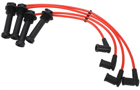 QUARKZMAN Zündleitungssatz Zündungskabel Zündkabelsatz Set für Ford Focus 1998-2004 - Packung mit 4