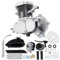 H-YEEU 80cc 2 Temps Kit Moteur Velo Gaz Moteur Kit de Conversion de Vélo pour vélo motorisé Argen/Noire Livraison aléatoire