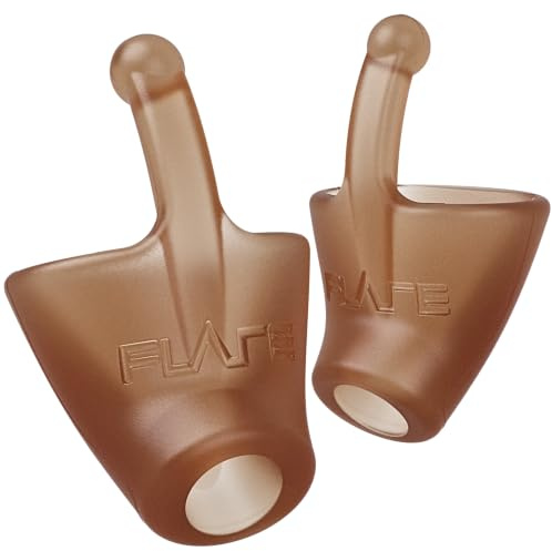 Flare Audio Calmer | Noise Reduction Ear Plugs Alternative | Silicone Reusable Ear Plugs for Noise Sensitivity, Focus and Travel | Noise Reducing Ear Plugs Substitute (Standard, Medium) | Softens Harsh Sound, No Volume Reduction, No Muffling, Clear Conversations, Medium, Standard Size, Soft Silicone