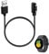SMCEHEYA Magnetic Smart Watch Charger 2 Pin 4mm for YAMAY SW022 Smart Watch Charger Compatible with Imilab KW66/Ticwatch GTX/Haylou RT LSO5S/AGPTEK LW11 USB Smartwatch Accessories 60cm Length (Black)
