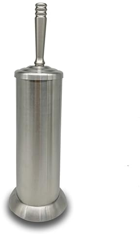 Brushed Nickel Toilet Bowl Brush