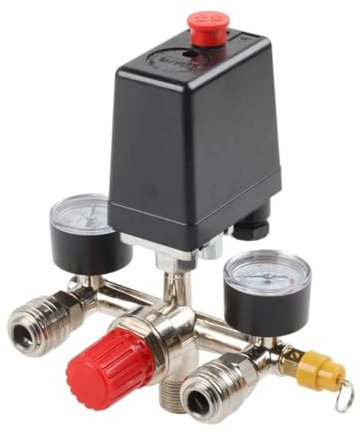 Ensemble de supports jaunes pour compresseurs d'air industriels triphasés 380 V