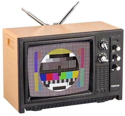 Miniatura Dollhouse TV, Mini Dollhouse Accessories TV, Mini Dollhouse Television, 1/12 Dollhouse TV, Mini Muebles Modelo