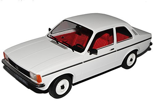 Generisch Opel Kadett C2 Limousine Weiss 1973-1979 Triple 9 1/18 PremiumX Modell Auto