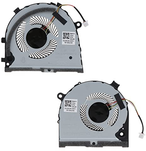 AMISENK New Laptop Cooling Fan For DellG3 G3-3579 3779 15 5587 Series Notebook Radiator For 5V 4-pin 4-wires Cooler Cooling Fan Usb