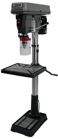 JET 20-Inch Floor Drill Press, 12 Speed, 1-1/2 HP, 115/230V 1Ph (JDP-20MF)