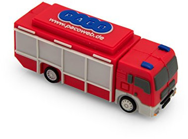 Feuerwehr USB Stick 3D Feuerwehrauto Rüstwagen 32 GB
