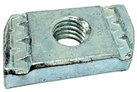M10 Plain Channel NUT - 100 Per Box - Bright Zinc Plated (BZP) - (CNP10)