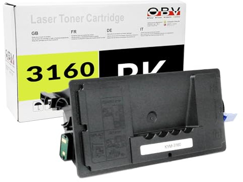 Toner kompatibel Kyocera P3045dn P3050dn P3055dn – ersetzt TK-3160 – Schwarz