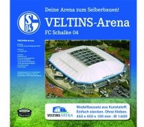 FC Schalke 04 Stadion Arena Veltins Arena Stadionbausatz zum Selberbauen Fanartikel/Geschenk