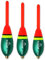 Storfisk fishing & more 3er Set Forellenposen Durchlaufposen, vorgebleit, klein, für extra Weite Auswürfe
