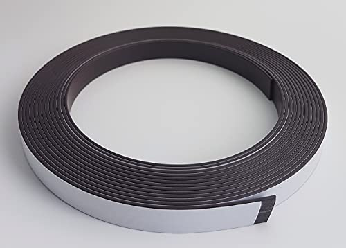 Selbstklebendes Magnetband für Hobby – zuschneidbares Magnetband, stark haftend, Präsentationsmittel, selbstgestaltete Kühlschrankmagnete