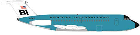 Herpa Braniff International BAC 1-11-200 Jelly Bean Turquoise