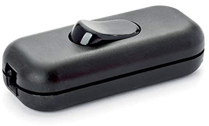 ORION LIGHTSTYLE Interrupteur intermédiaire à cordon Interrupteur à bascule (noir)