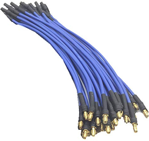 Yiqigou 5 Stück 3.5 mm Bananeng Stecker Brushless Motor ESC Verlängerungskabel mit 16AWG Silikonkabel (30CM)