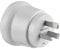 Electraline 70044 Adattatore da Viaggio, Bianco