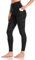 Colorfulkoala 7/8 Leggings Damen mit Taschen High Waist Sportleggings Blickdicht Scrunch Bauchweg Yogahose Sporthose Leggins, Tiefes Grau Camouflage, M, 40 42