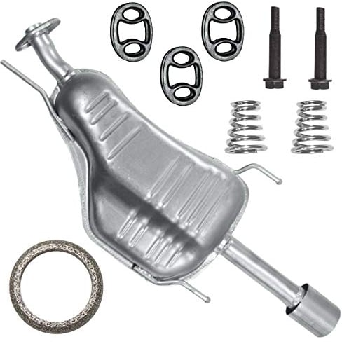 Adamot Endschalldämpfer Auspuff Endtopf für Opel Astra G 2 II Coupe Bertone, Cabrio 1.6 1.8