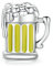 S925 Sterling Silver Beer Glass Pendant Beads Suitable for Original Bracelet Necklace Wine Glass Pendant Jewelry Making
