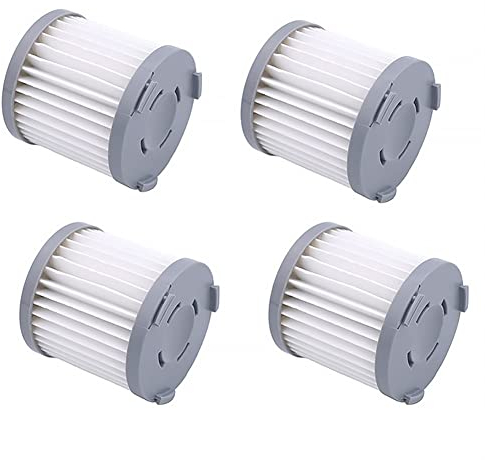 WCHBHD Reemplazos de filtros HEPA adecuados para Cecotec Conga Rockstar 500 Ultimate Xtrem Rockstar 700 900 1200 Limpieza del Piso (Color : 4pcs)