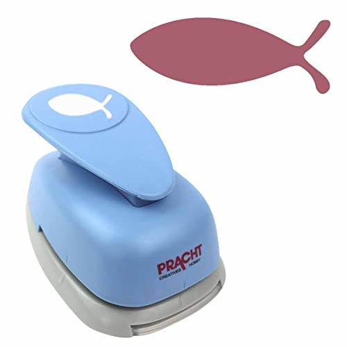 Pracht Creatives Hobby Riesenstanzer Fisch 45 mm Motivlocher, Papierstanzer