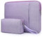 HYZUO 15-16 Pouces Housses pour Ordinateur Portable Compatible avec MacBook Pro 16 M4/M3/M2/M1 Pro/Max, 15 Surface Book, 15 15,6 HP Dell Lenovo ThinkBook ASUS Acer Samsung Huawei, Lilas Violet