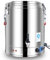 PILYON Commercial Large Capacity Catering Urn, 30L/40L/50L/60L Hot Water Boiler Dispenser, Stainless Steel, 30-110°C Temperature Control for Cafe, Office, Home,40L