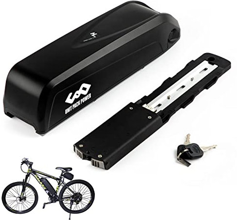 (DE Warehouse) Ebike Battery 36V - 20AH Replacement Li-ion Battery with Charger Ebike Battery for 550W 500W 250W Motor for Electric Bicycles, Hailong Lithium-Ion Battery