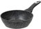 RESTO 93063 tiefe Pfanne 26 cm - Induktion aus hochwertigem geschmiedetem Aluminium - Bratpfanne mit Marmor-Antihaftbeschichtung 4-lagig für alle Herdarten geeignet