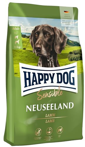 Happy Dog Sensible Neuseeland - M - Trockenfutter, Hundefutter - Geschmacksrichtung Lamm - 12,5kg