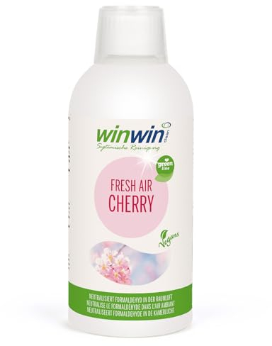 FRESH AIR Vegans 'CHERRY' Luftreinigungs-Konzentrat 500ml I VEGAN I ohne künstliche Farbstoffe I EUR 55,80/L