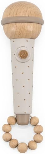 Label Label Houten Microfoon Nougat