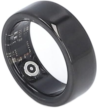 Yunir Smart Health Ring, Waterproof Health Fitness Tracker Pedometer, for Exercise Data and Sleep Quality Recording, Compatible with for Android, for iOS (18.2mm/0.72in)