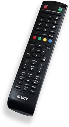 Mando a Distancia para Blugy TV 2023, Color Negro