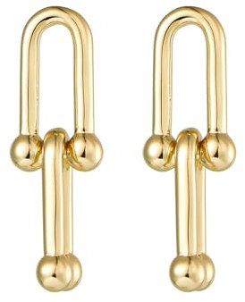 Ohrringe für Damen – 18K Vergoldet, Elegant & Zeitlos – Hypoallergen & Nickelfrei – Hochwertiger Damenschmuck für Alltag & besondere Anlässe - Lucoro