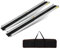 2PCS Telescopic Wheelchair Ramps, 6FT - 183L x 18.9W cm Portable Threshold Ramps,272kg Capacity,for Home Front Door Stair Steps